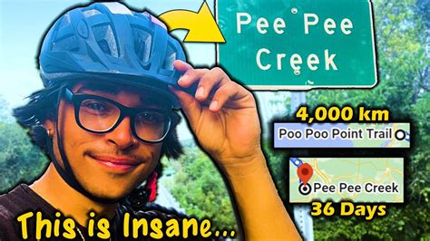 poo poo point pee pee creek|Man bikes from Poo Poo Point to Pee Pee Creek to raise